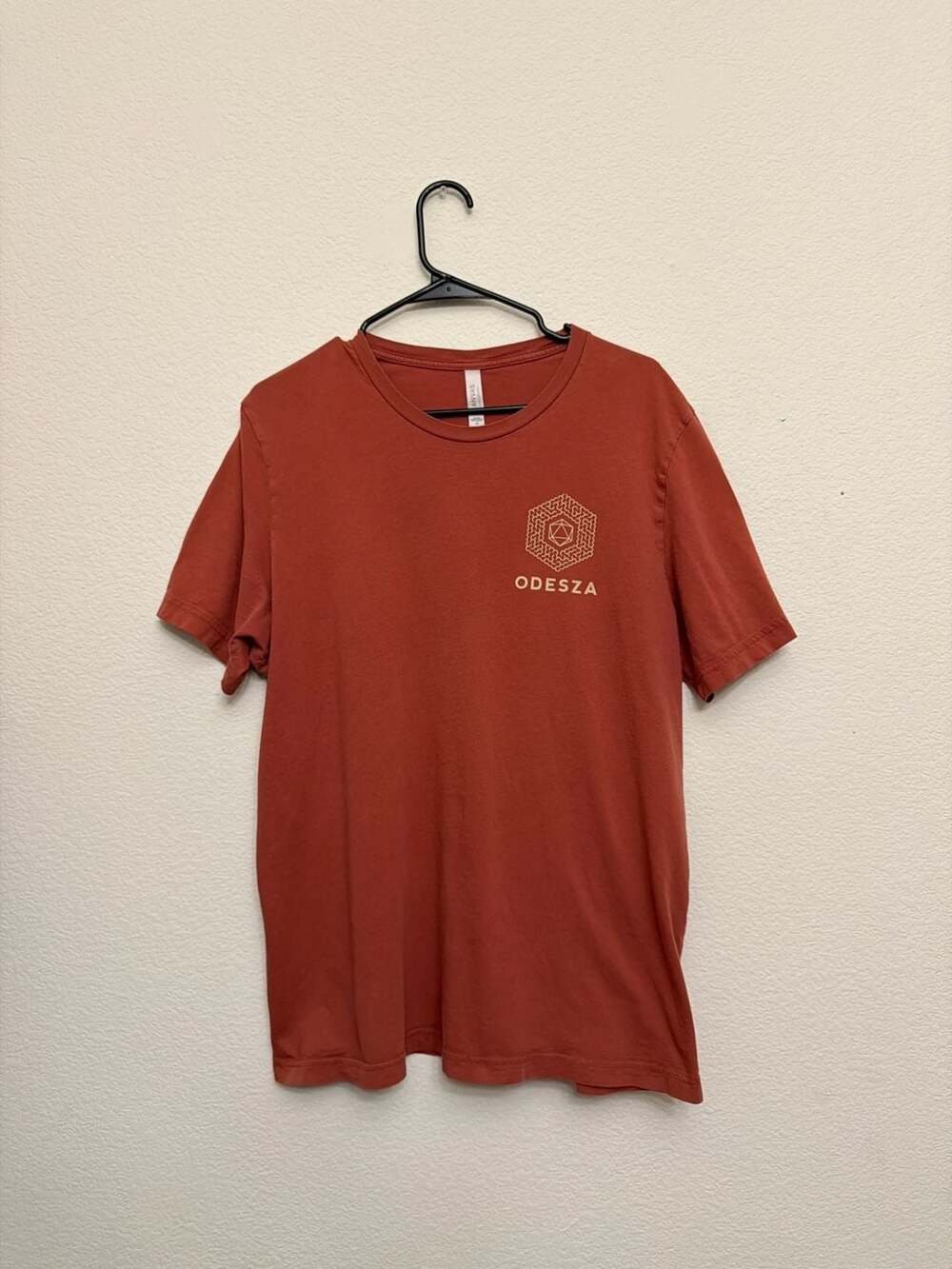 ODESZA The Last Goodbye Maze Icosahedron Tour  T-Shirt Clay XL